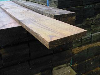 3.6m x 150mm x 22mm treated softwood board