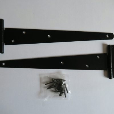 Light Tee Hinge 254mm Black 