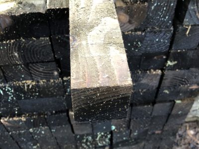 50mm x 50mm pressure treated softwood post