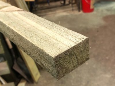 1.83m x 50mm x 32mm treated softwood rail