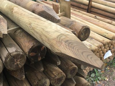 1.8m x 100mm Round Stake